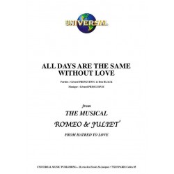 ALL DAYS ARE THE SAME WITHOUT LOVE