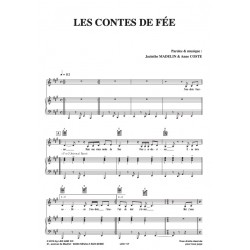 Partition LES CONTES DE FÉE LES FRANGINES