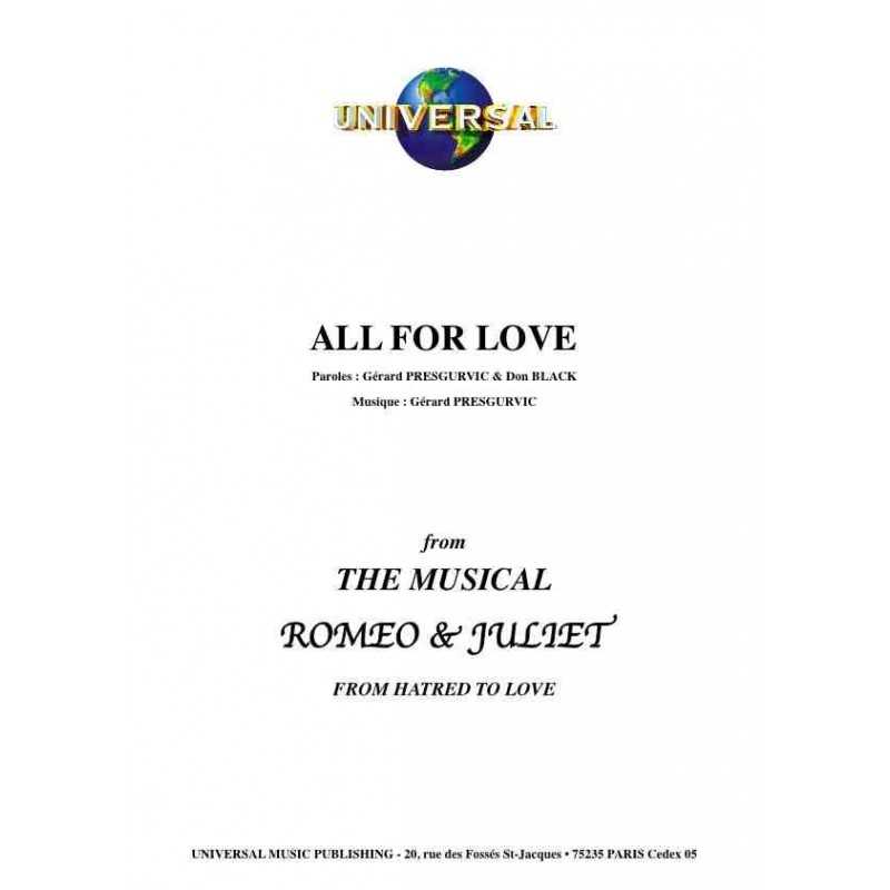 ALL FOR LOVE