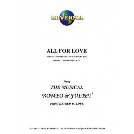 ALL FOR LOVE