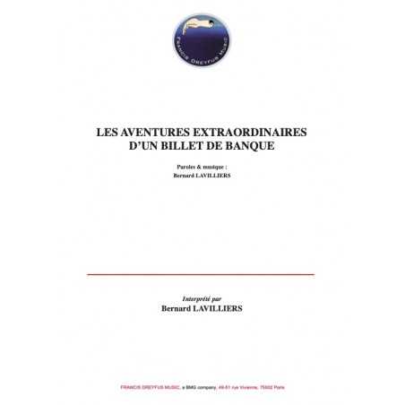 LES AVENTURES EXTRAORDINAIRES D'UN BILLET DE BANQUE