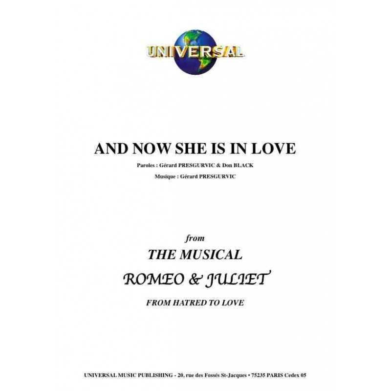 AND NOW SHE IS IN LOVE