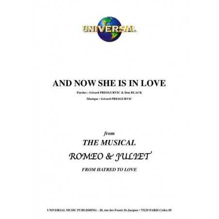 AND NOW SHE IS IN LOVE