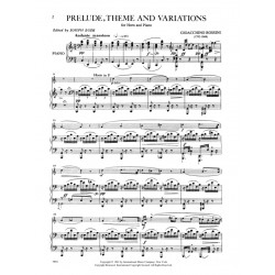 PRÉLUDE, THÈME ET VARIATIONS