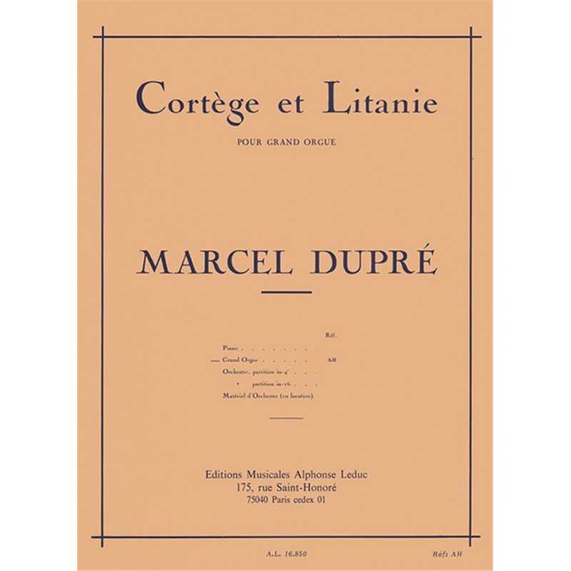 CORTÈGE ET LITANIE