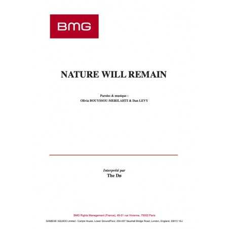 NATURE WILL REMAIN