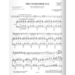 THE CONQUEROR SAX Fernande Decruck