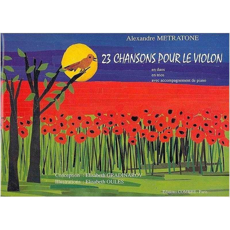 23 CHANSONS POUR LE VIOLON