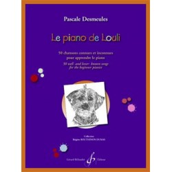 Partition LE PIANO DE LOULI Pascale DESMEULES
