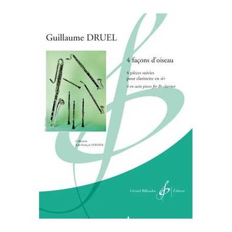 QUATRE FAÇONS D'OISEAU