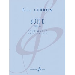Partition SUITE OPUS 18 Eric LEBRUN
