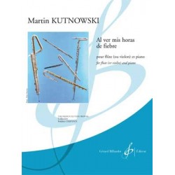 Partition AL VERS MIS HORAS DE FIEBRE Martin KUTNOWSKI