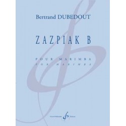 Partition ZAZPIAK B Bertrand DUBEDOUT