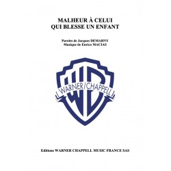 Partition MALHEUR À CELUI QUI BLESSE UN ENFANT Enrico MACIAS PDF