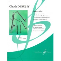 Partition PETITE SUITE Claude DEBUSSY