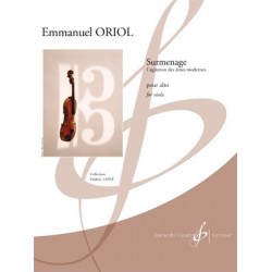 Partition SURMENAGE Emmanuel ORIOL