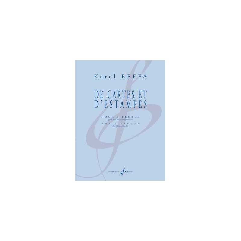 Partition DE CARTES ET D'ESTAMPES Karol BEFFA