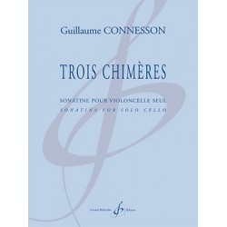 Partition TROIS CHIMÈRES Guillaume CONNESSON