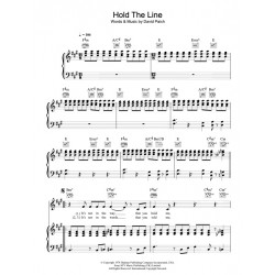 Partition HOLD THE LINE Toto