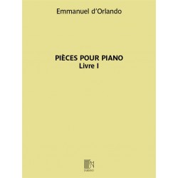 PIÈCES POUR PIANO - LIVRE II Emmanuel d'Orlando