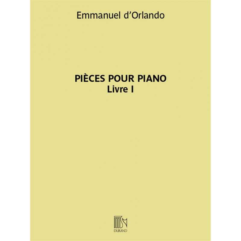 PIÈCES POUR PIANO - LIVRE I
