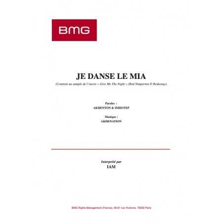 JE DANSE LE MIA