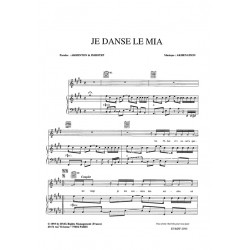 Partition JE DANSE LE MIA IAM