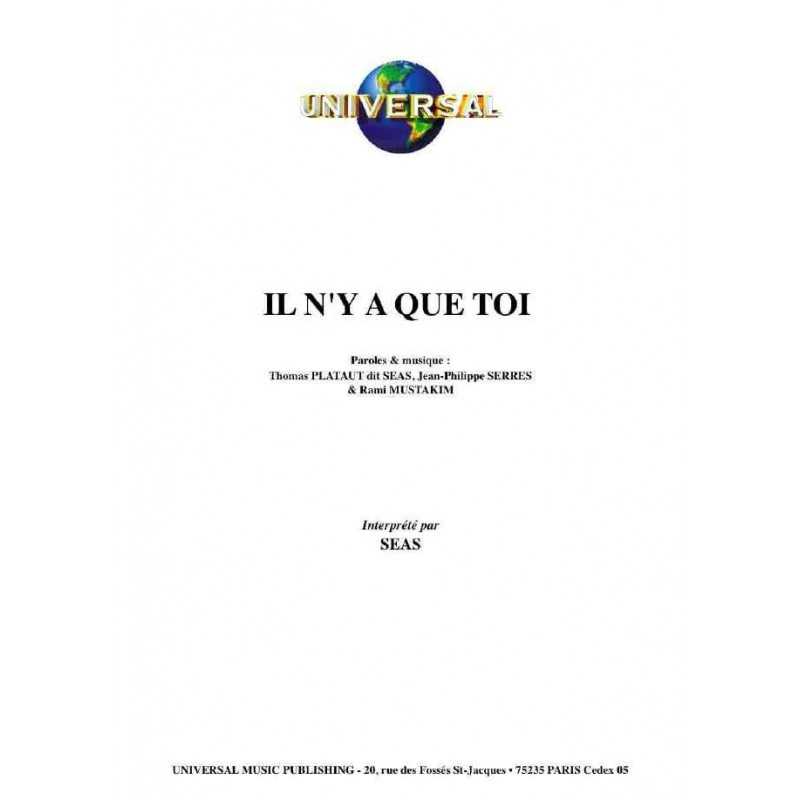 IL N'Y A QUE TOI