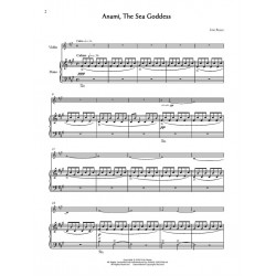 Sheet music 3 PIECES FOR VIOLIN & PIANO Ezio Bosso