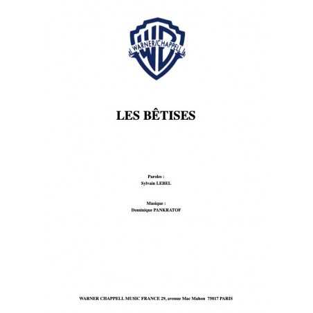 LES BÊTISES