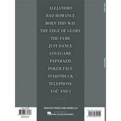 Songbook LADY GAGA (PIANO SOLO)