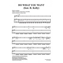 Partition DO WHAT YOU WANT (FEAT. R KELLY) Lady Gaga