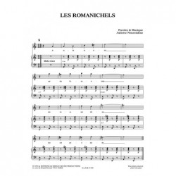 Partition LES ROMANICHELS JULIETTE