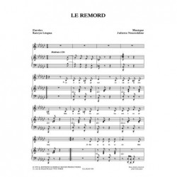 Partition LE REMORD JULIETTE