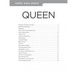 Songbook REALLY EASY PIANO QUEEN