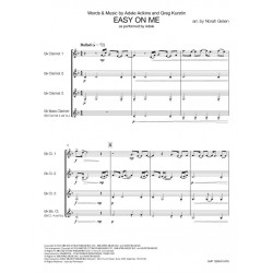 Sheet music EASY ON ME (CLARINETTES)