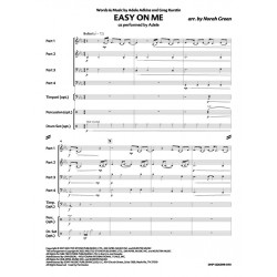 Sheet music EASY ON ME (VENTS ET PERCUSSIONS)