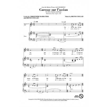 CARESSE SUR L'OCÉAN (CARESS UPON THE OCEAN)