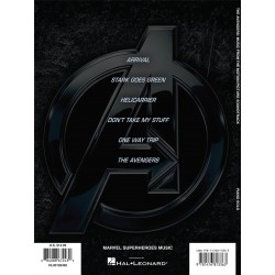 Sheet music THE AVENGERS Alan Silvestri MARVEL