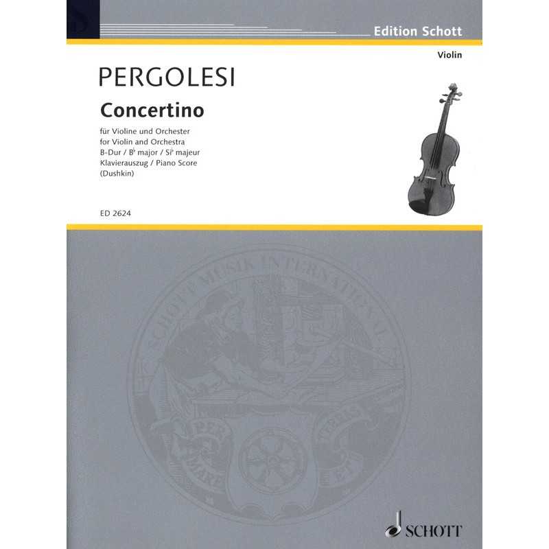 CONCERTINO B-Dur MAJEUR de Pergolesi