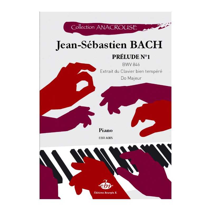 Sheet music PRÉLUDE N°1 BWV 846 Jean-Sébastien BACH