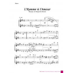 8 CHANSONS FRANÇAISES POUR PIANO 4 MAINS (+CD)