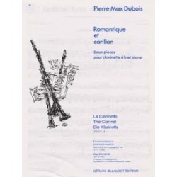 Sheet music ROMANTIQUE ET CARILLON Pierre-Max DUBOIS