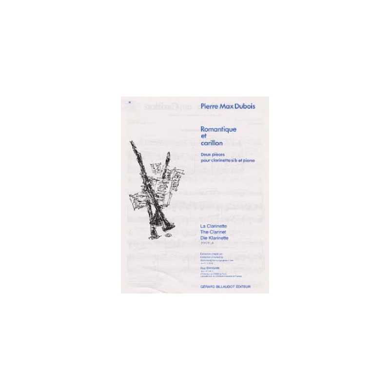 Sheet music ROMANTIQUE ET CARILLON Pierre-Max DUBOIS