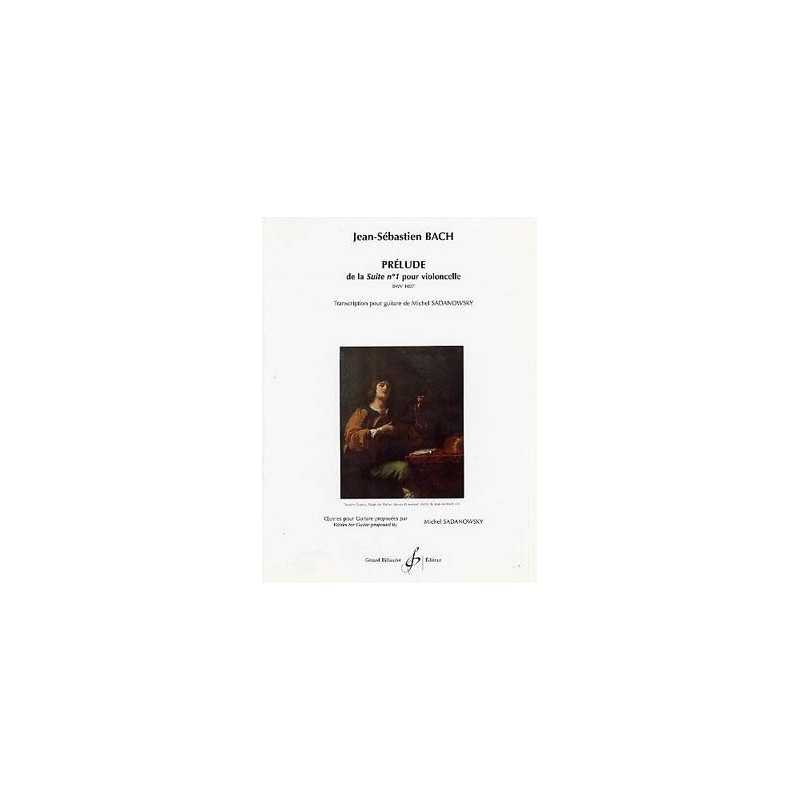 PRÉLUDE DE LA SUITE N°1 POUR VIOLONCELLE BWV 1007