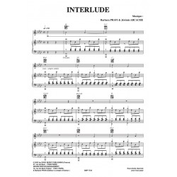 Partition INTERLUDE Barbara Pravi