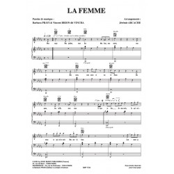 Partition LA FEMME Barbara Pravi