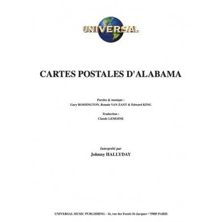 CARTES POSTALES D'ALABAMA