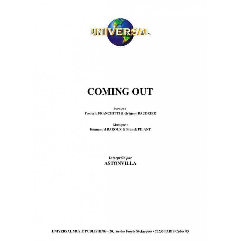 COMING OUT