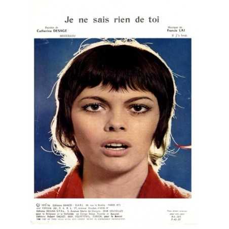 JE NE SAIS RIEN DE TOI